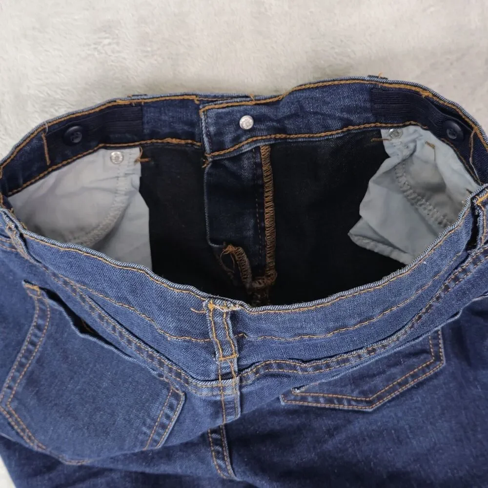 The Children's Place Jeans Girls Size 14 Skinny Stretch Blue Denim‎